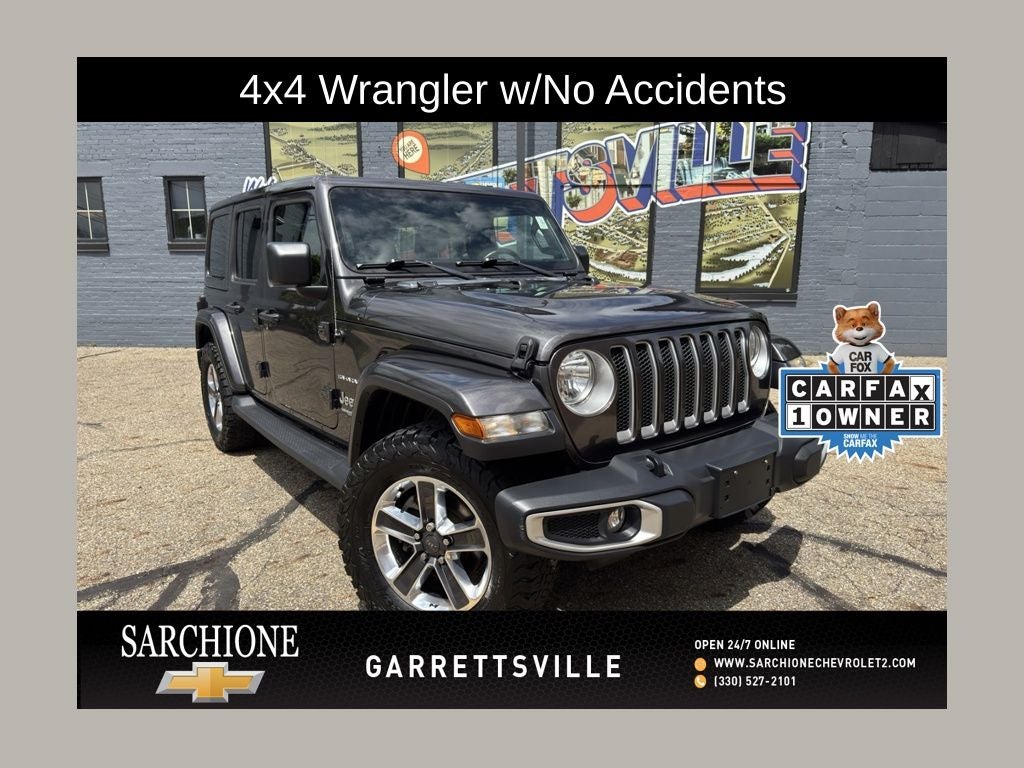 2018 Jeep Wrangler Unlimited Sahara