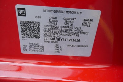 2026 Chevrolet Silverado 2500HD LT