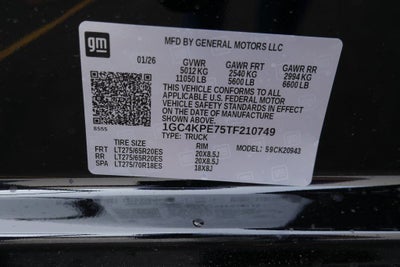 2026 Chevrolet Silverado 2500HD LTZ