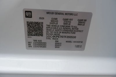 2026 Chevrolet Silverado 2500HD LTZ