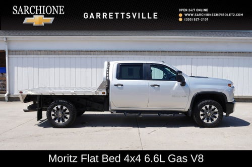 2021 Chevrolet Silverado 2500HD Custom With Moritz Flat Bed