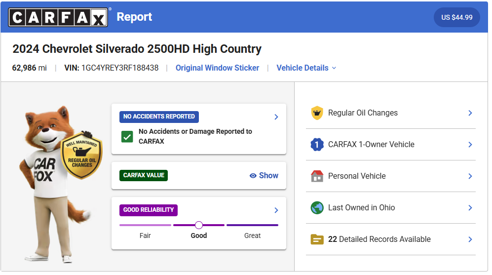 2024 Chevrolet Silverado 2500HD High Country