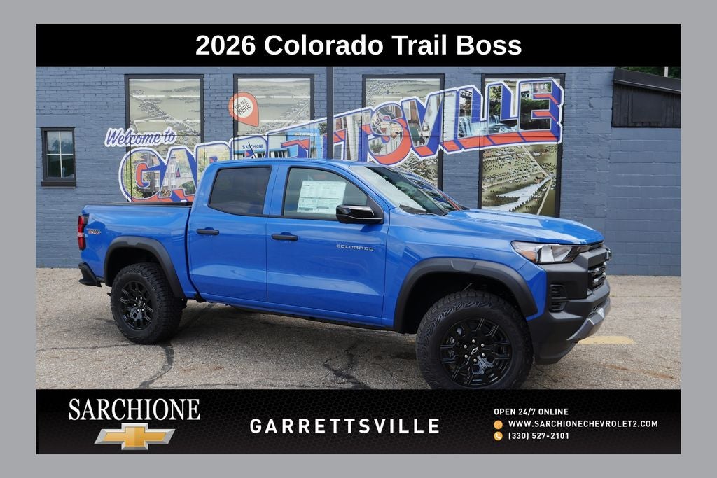 2026 Chevrolet Colorado Trail Boss
