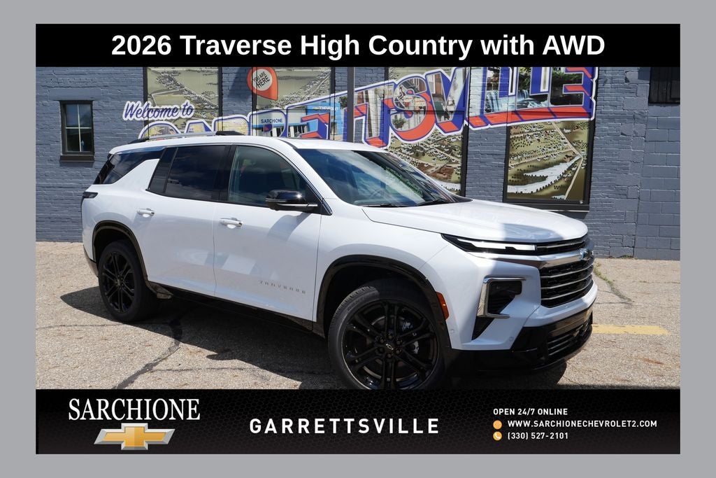 2026 Chevrolet Traverse High Country