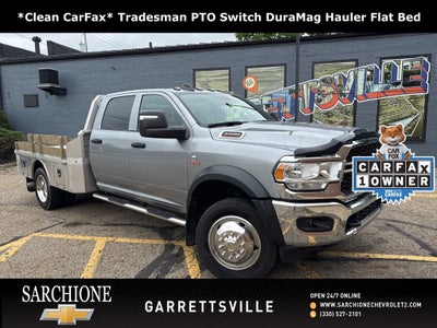 2024 RAM 5500HD Tradesman w/ Duramag Aluminum Skirt Flatbed