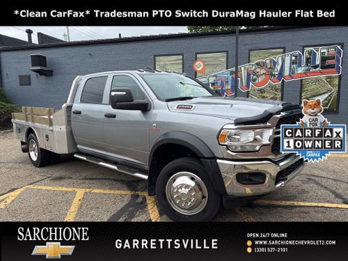 2024 RAM 5500HD Tradesman w/ Duramag Aluminum Skirt Flatbed