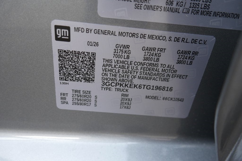 2026 Chevrolet Silverado 1500 LT