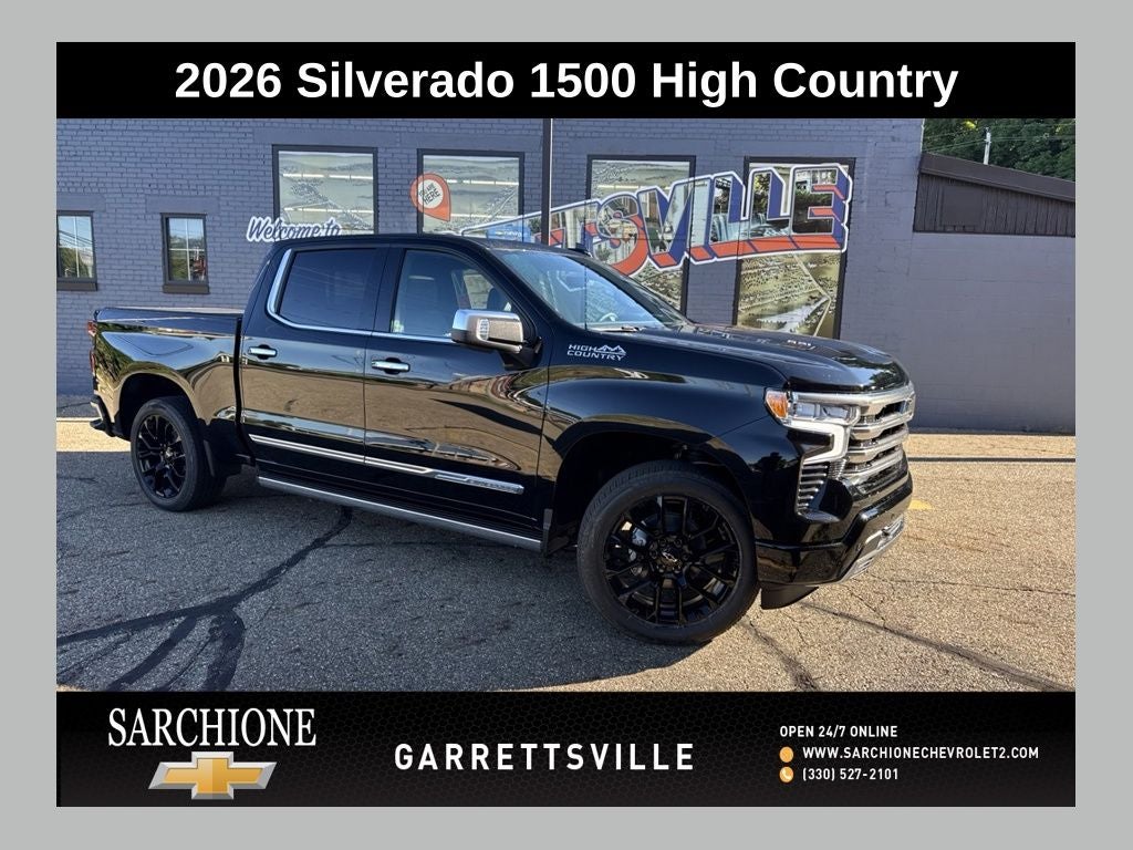 2026 Chevrolet Silverado 1500 High Country