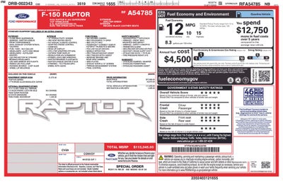 2024 Ford F-150 Raptor