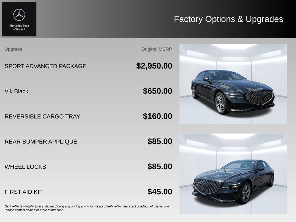 2024 Genesis G80 3.5T