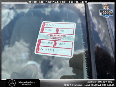 2022 Mercedes-Benz GLC GLC 300 4MATIC®