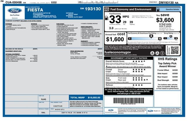 2013 Ford Fiesta SE