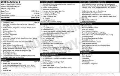2023 Kia Telluride S