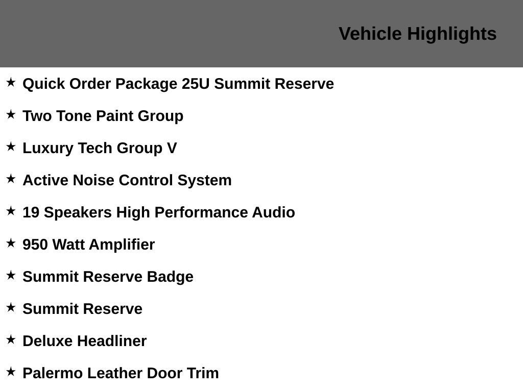 2022 Jeep Grand Cherokee L Summit Reserve