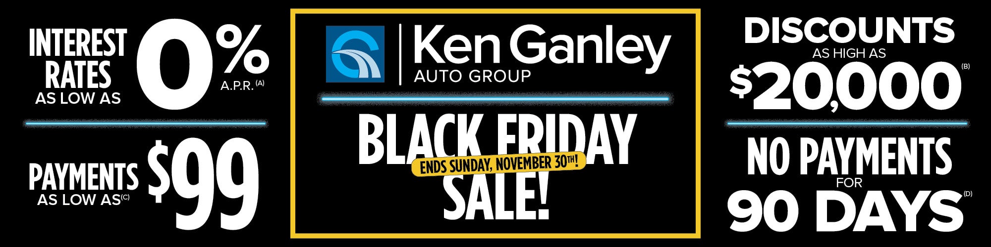 Black Friday Sales Event Banner